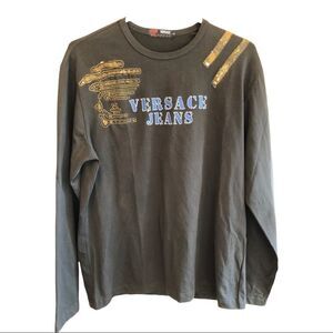 𝅺versace Sport Long Sleeve T-Shirt EUC